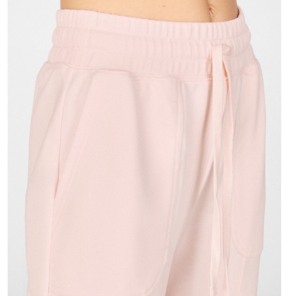 Fabletics Nyla Cargo Terry Sweatpants in Pretty Pink | S - Picture 3 of 6
